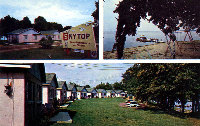 Sky Top Resort (Mazurs Skytop Resort) - Vintage Postcard (newer photo)
